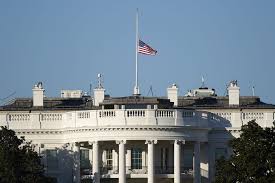 Check spelling or type a new query. Trump Orders U S Flags Lowered For Fallen Capitol Officers Bloomberg