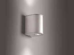 Offered in led and traditional options, these little lights can transform use a small bathroom wall sconce to light up a dark vanity or opt for a small outdoor wall sconce to light up a narrow entryway. Led Direct Indirect Light Outdoor Wall Lamp Mini Astro 1 2 Astro Collection By Bel Lighting