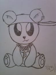 The minecraft skin, gangsta bear, was posted by . Orasnap Cute Gangster Bear Drawings