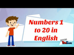 Numbers 1 20 In English Los Numeros 1 20 En Ingles Les Numeros 1 20 En Anglais Youtube