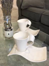 2x Villeroy Boch New Wave Cup And Plate Saucer