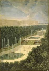Chateau De Versailles Sous Louis Xiv Vue Du Bosquet Des Trois Fontaines Versailles Jardin De Versailles Chateau Versailles