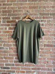 Kith Mens T Shirt Olive Green Size Xxl 100 Cotton In 2020 Mens Tshirts Green Tshirt Tunic Tops
