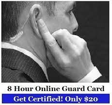 Full online guard card training certification course (40 hours) this complete online guard card training and certification program satisfies the bureau of security & investigative services prerequisite for guard card holders inside six months of employment. 8 Hour Guard Card Training Aegis Security Investigations