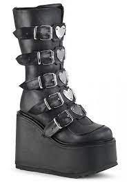 We did not find results for: Demonia Swing 230 Black Heart Platform Boot Attitude Clothing