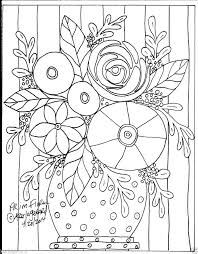 Rug Hooking Paper Pattern Prim Floral Folk Art Abstract Primitive Karla Gerard New Paper Pattern Now Available For Sal Boyama Sayfalari Mandala Tablolar Sanat