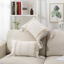 Blue Page Set Of 2 Lumbar Small Decorative Throw Pillow Covers For Couch Sofa Bedroom Living Room In 2020 Bedroom Cushions Couch Pillow Sets Bedroom Sofa