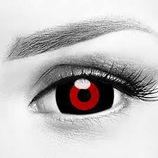 Image result for black sclera contacts