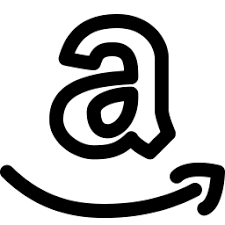 Amazon Logo Icon - Download in Line Style