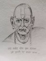 Latest shree swami samarth maharaj images with quotes thought photos free download for whatsapp dp status pic & also best suit for mobile wallpapers. Buy Shree Swami Samarth Painting At Lowest Price By Expressive Drawings