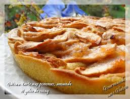 Gourmande Sans Gluten Gateau Tarte Aux Pommes Amande Et Gelee De Coing Tarte Tarte Aux Pommes Et Tarte Pomme Amande