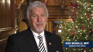 Jonathan thomas jon robinson (born january 18, 1976) is an american football executive who is the general manager and executive vice president of the tennessee titans of the national football league (nfl). Mpp Rick Nicholls 2014 Christmas Greeting Youtube