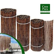 Brise Vue Canisse Casa Pura 100 Produit Naturel Cloture En Bois De Saule Resistant Tailles Au Choix 100x460cm Brise Vue Canisse Cloture Bois Canisse