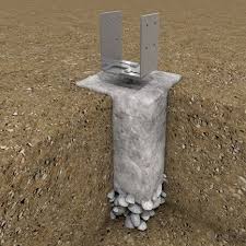 Projekt Pfahle Pfosten Aufstellen Zaunpfosten Pergola Gartengestaltung Ideen