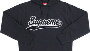 Black And White Supreme Hoodie Pre Owned Supreme Chenille Script Hooded Sweatshirt Black Modesens Black Sweatshirts Hooded Sweatshirts Sweatshirts