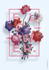 269357fdf0e5a84a0d304f2a2d12 jpg floral typography floral poster flower illustration