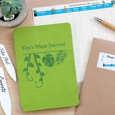 How to keep a garden journal. Personalised Gardening Journal