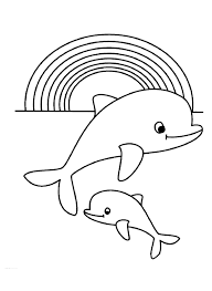 Tons of free drawings to color in our collection of printable coloring pages! Dolphins Coloring Pages 100 Pictures Free Printable