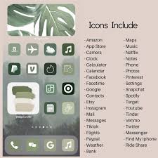 200 Ios 14 App Icon Covers Boho Aesthetic Iphone Digital Etsy In 2020 App Icon App Icon