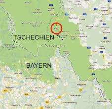 Karte von tschechische republik (land / staat) mit städten, orten, straßen, flüssen, seen, bergen und landmarks Tschechien Bildraum