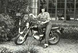 An attractive young woman posts photos of herself riding a bike to picturesque locations in japan, tinkers with the vehicle. 30 Cool Pics Show Badass Biker Chicks Through The Years Vintage Everyday