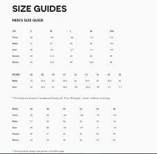 peak performance size guide