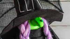 ► this listing is a digital instant download only. Make This No Sew Witch Gnome In Minutes For A Spooky Halloween Gnome