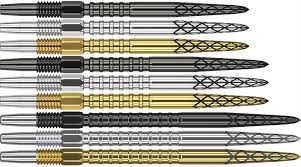 TARGET SWISS POINTS - 'DS SURGE' - Steel Tip Points - 26/30/35mm –  www.flightclub.ie