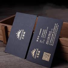 The paper itself is black on the front, back, and on its sides. Business Card Custom Printing Postcard Black Gold Foil Letterpress Stamping Logo Both Side Paper Visiting Card Crystal Uv 200pcs Business Cards Aliexpress