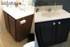 As with any painting project, you'll need the standard supplies — things like drop cloths, painter's tape, gloves, sponges, buckets, paint trays, brushes, and. Before And After 1st Floor Bathroom What The Vita