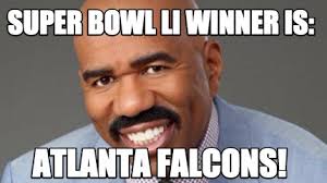 The 19 funniest atlanta falcons memes, just in time for the super bowl. Meme Creator Funny Super Bowl Li Winner Is Atlanta Falcons Meme Generator At Memecreator Org