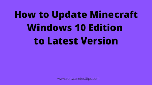 Minecraft for windows 10 should update to the latest version automatically. How To Update Minecraft Windows 10 Edition To Latest Version