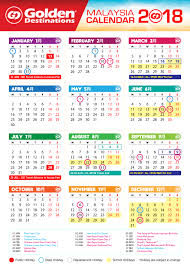 Public holidays in malaysia are regulated at both federal and state levels, mainly based on a list of federal holidays observed nationwide plus a few additional holidays observed by each individual state and federal territory. Laos Calendrio 2018 Calendrier