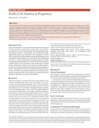Anemia is common during pregnancy, but it can lead to serious problems for your unborn child. Https Www Wjoanemia Com Doi Wjoa Pdf 10 5005 Jp Journals 10065 0038