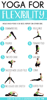 10 Minute Beginner Yoga Routine For Flexibility Free Pdf Yoga Routine For Beginners Flexibility Routine Yoga For Beginners