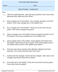 Grade 3 multiplication and division word problems. 3rd Grade Math Worksheets Printable Free Games Third Multiplication And Division Samsfriedchickenanddonuts