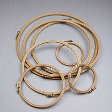 The following table specifies which hoops are used with different embroidery machine types Wooden Embroidery Hoops 5 Sizes Abakhan Fabrics
