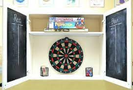 Compare prices online and save today! Diy Dartboard Cabinet 8 Dart Finish