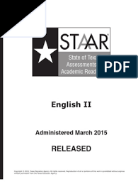 Wind and rain staar answer key / ecosystems complete 5th grade unit ngss aligned amped up learning. English Ii Eoc 2015 Release Test Pdf Pdf Social Media Popular Culture Media Studies
