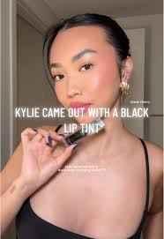 Kylie Cosmetics Black Color Changing Lip Tint Review