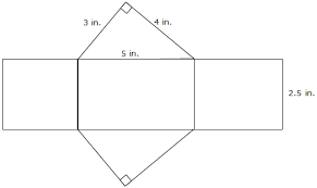 When a prism has its bases facing up and down, thelateral area is the area of the vertical faces. Finding Lateral And Total Surface Area Texas Gateway