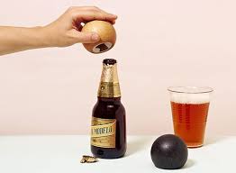 A detailed look at beer glasses; Sphere Bottle Opener Accessories Better Living Through Design