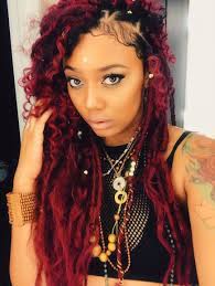 The most common bohemian hair style material is cotton. Gypsylocs Redhair Protective Styles Stl Hair Styles Boho Hairstyles Curly Hair Styles Naturally