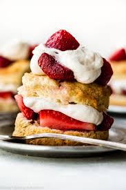 easy homemade strawberry shortcake