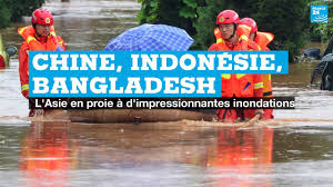 Corps sans vie de onze personnes ont été retrouvés lors des opérations de sauvetage qui sont en cours suite à une. Chine Indonesie Bangladesh L Asie En Proie A D Importantes Inondations Youtube
