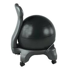 New Gaiam Balance Ball Chair Body Balance Gym Exercise Fitness Workout Office Exercise Ball Chairs Ball Chair Balance Ball Chair