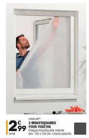 Offre 2 Moustiquaires Pour Fenetre Living Art Chez Aldi Promos et prix moustiquaire dans les catalogues lidl. living art chez aldi