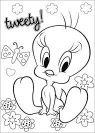 This collection includes mandalas, florals, and more. Tweety Looney Tunes Coloring Page Free Printable Coloring Pages For Kids