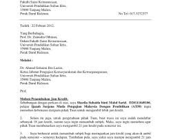 Contoh Surat Rasmi Melalui Ketua Jabatan Surat Rasmi H