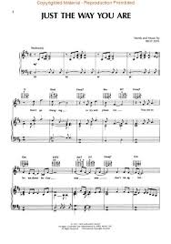 Just The Way You Are Sheet Music By Billy Joel Sheet Music Plus The Way You Are Sheet Music Just The Way